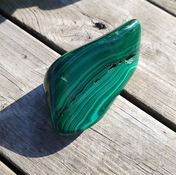 MALACHITE large natural Congo malachite freeform - Picture 2 of 7